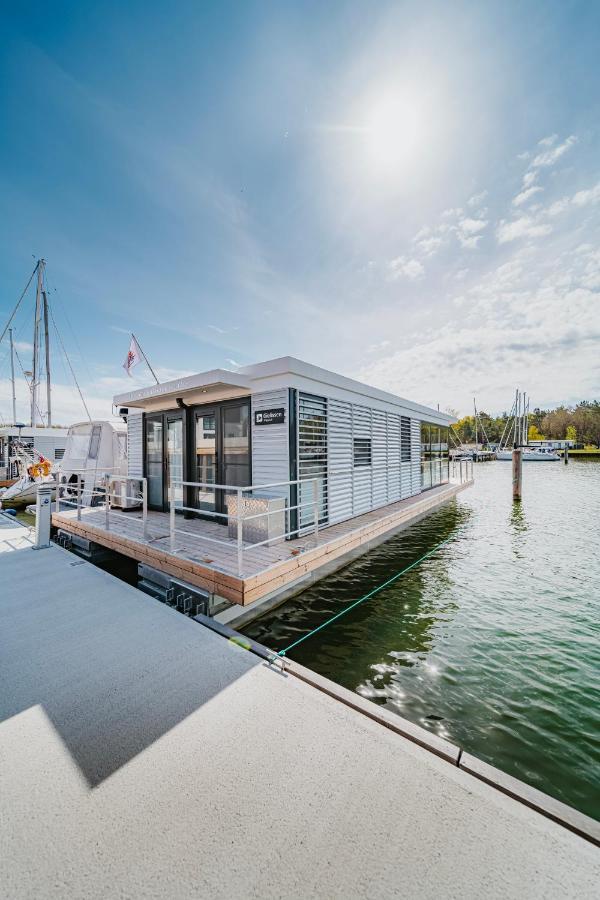 Schwimmendes Ferienhaus "Trinity" Ihr Seahome Auf Der Ostsee Peenemunde Eksteriør billede